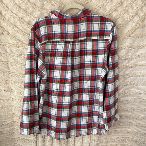 Nordstrom Plaid Flannel Pajama Set - Picture 4 of 8